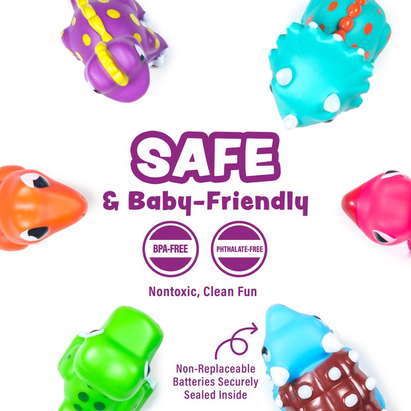 Dino Bath Buddies